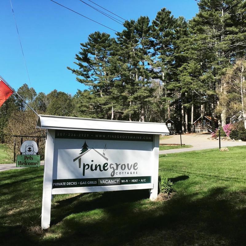 Pine Grove Cottages Lincolnville Exterior foto